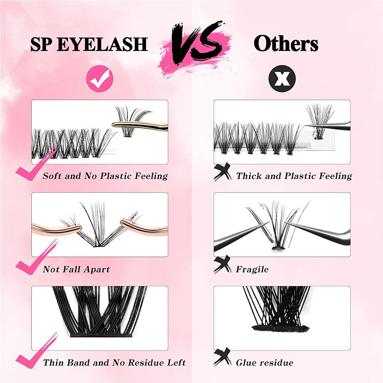 Individual Cluster Lashes